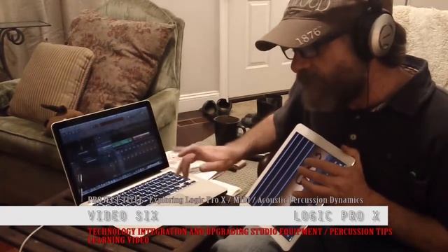 Video Six: Technology Integration Logic Pro X/MIDI/Acoustic drums смотреть онлайн