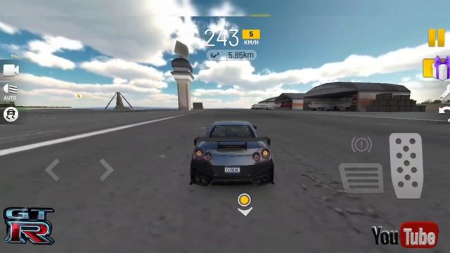 NISSAN GT-R 😱| Extreme Car Driving Racing 3D | Android Gameplay (Levels-07) смотреть онлайн