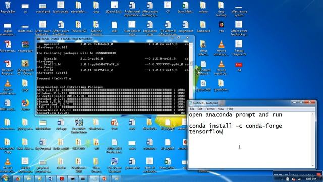 How to install TensorFlow on Anaconda on Windows OS смотреть онлайн