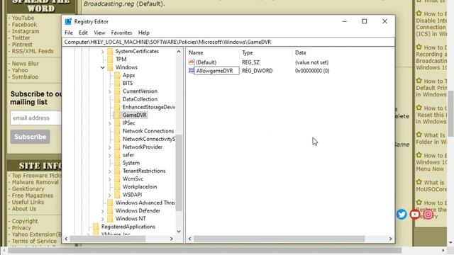 How to Disable Game Recording and Broadcasting in Windows 10 смотреть онлайн