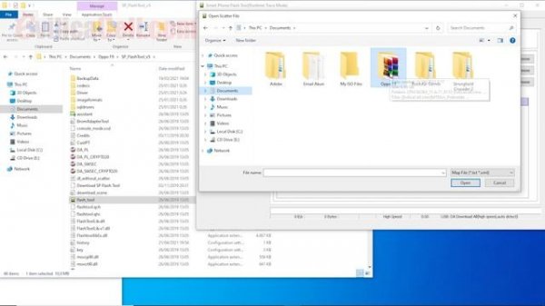 Flashing Oppo F9 CPH1823 via SP FlashTool Update