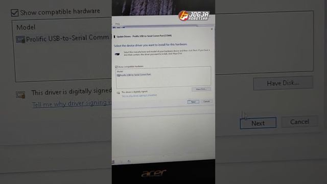 Install Driver PL2303 pada Windows 10 This is not Prolific PL2303 Please Contact your Suplier смотреть онлайн