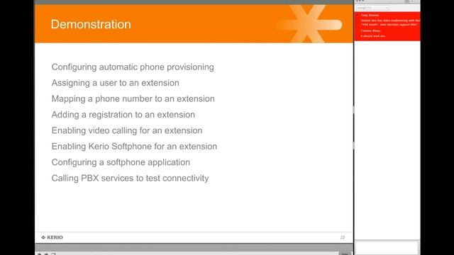 Kerio Operator - Managing & Provisioning phones смотреть онлайн