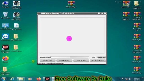 Please Select The Authentication File vis Sp Flash Tool MTK Auth Bypass Tool