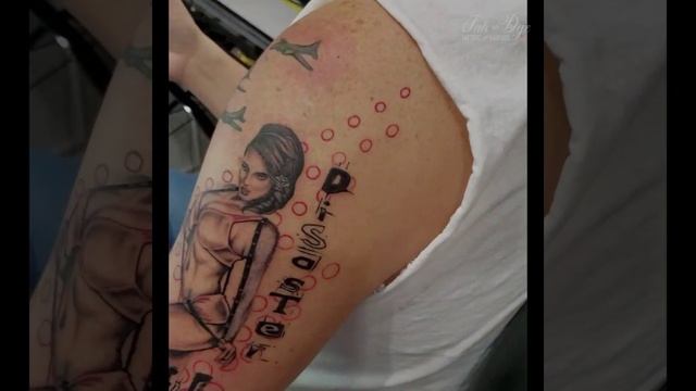 Tattoo Time-Lapse Christy Mack by Keith at Ink or Dye Studio смотреть онлайн