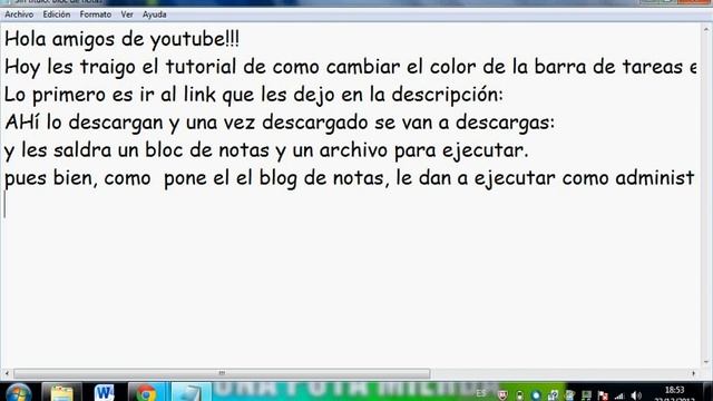 Cambiar colo de la barra de tareas windows 7 starter смотреть онлайн