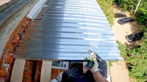 Крыша на балкон в г.Долгопрудный/Остекление,вынос,наружный сайдинг и отделка балкона/Ремонт балкона