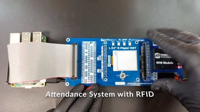 E Ink Display HAT for Raspberry Pi - SB Components смотреть онлайн