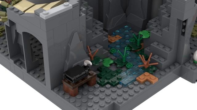Lego Zelda Emergency Shelter Cave Custom Set from Tears of the Kingdom! смотреть онлайн