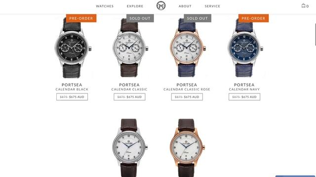 Melbourne Watch Company Portsea Calendar - Review смотреть онлайн