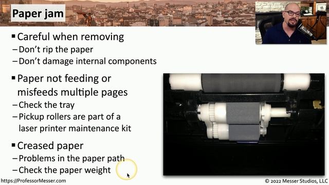 Troubleshooting Printers - CompTIA A+ 220-1101 - 5.6 смотреть онлайн