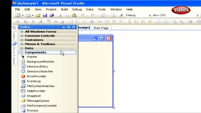 Learn C Sharp C# Net Framework | Working with the Toolbox смотреть онлайн