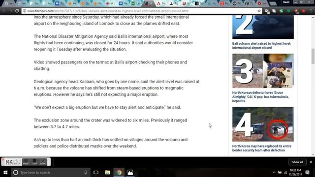GSM Update 11/27/17 - Hudson Bay Record Ice - Agung Boom - New Zealand Quake - Humanure смотреть онлайн