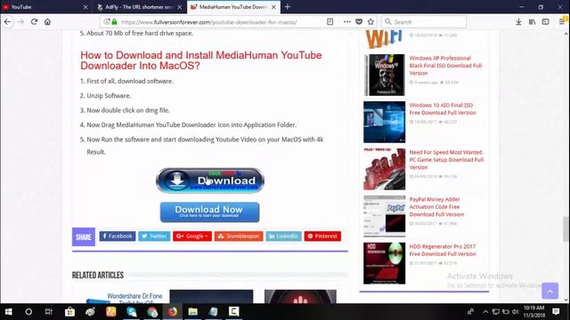 MediaHuman YouTube Downloader For macOS Download Full Version смотреть онлайн