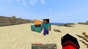 Giant Alex is Angry From Herobrine Friend in Horror Seed of Minecraft