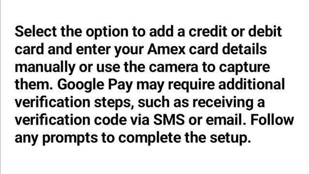 How to Add Amex Card to Google Pay 2024 смотреть онлайн
