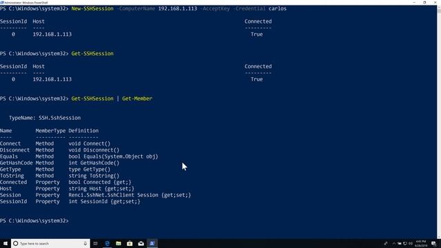 Posh-SSH: Install And New SSH Session