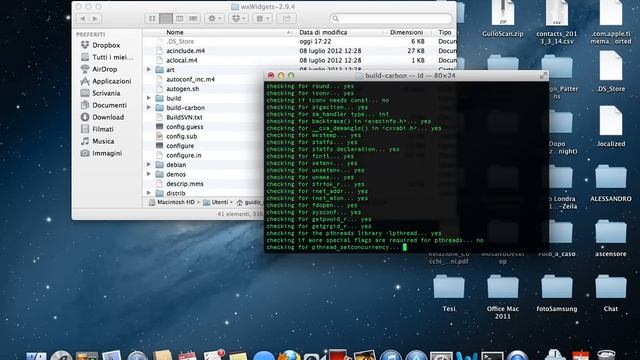 Come installare le librerie wxwidgets su OSX 10.8.3 Mountain Lion смотреть онлайн