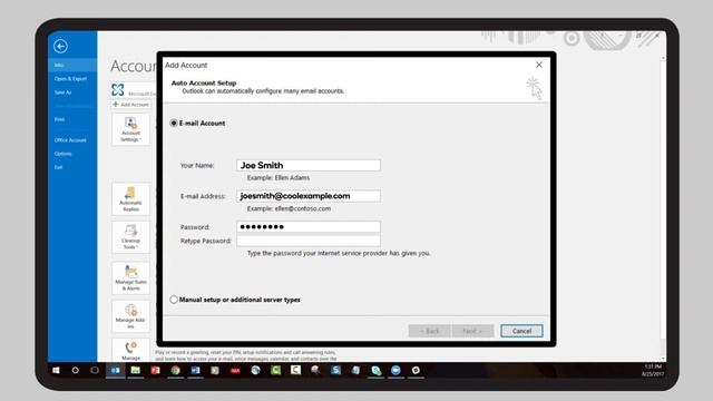 How to Configure GoDaddy Office 365 Email Account with Your Outlook 2016 Email Account смотреть онлайн