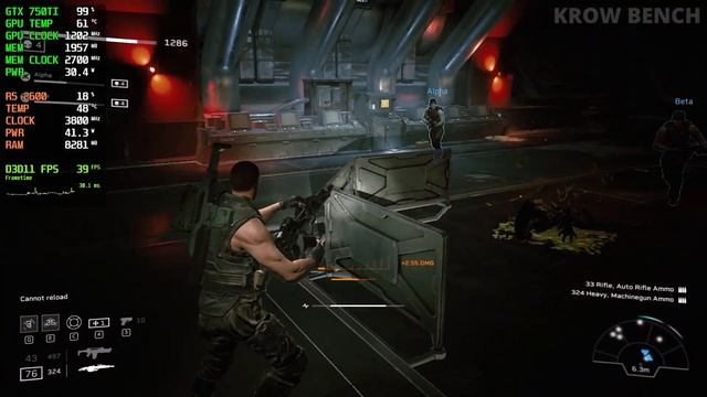 Aliens: Fireteam Elite | GTX 750 Ti 2GB | 1080p, Custom settings смотреть онлайн