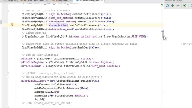 Integrating Google Plus Login in an Android App Part2 смотреть онлайн