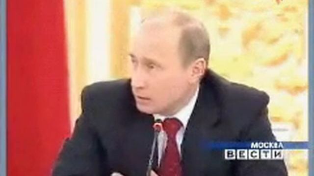Путин отчитал Фурсенко
