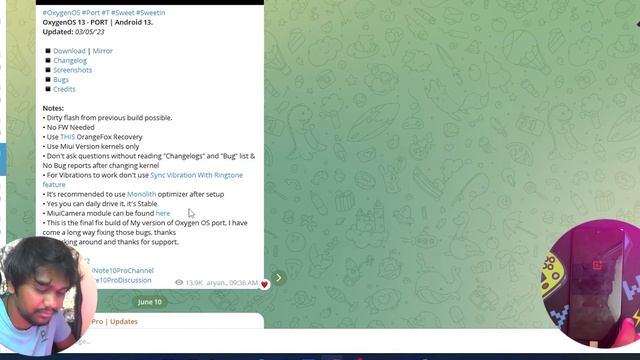 Installing Latest Oxygen OS 13 + MIUI Camera on Redmi Note 10 Pro смотреть онлайн