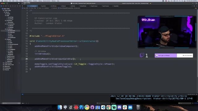 JUCE Plugin Development Livestream | Utility Part 1 смотреть онлайн