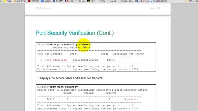 สอน CCNA ICND1 Module 3-2 Implementing device hardening смотреть онлайн