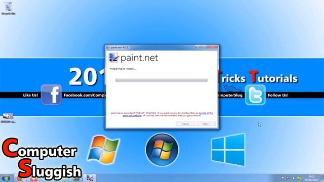 Paint.net 4.5 How To Download & Install Easy Tutorial 2015 смотреть онлайн