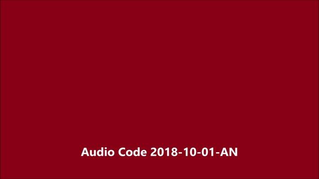 Audio Code 2018 10 01 AN смотреть онлайн
