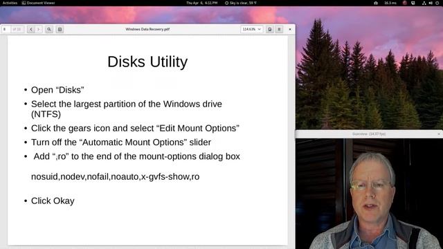 Recovering data from Windows computer with Ubuntu смотреть онлайн