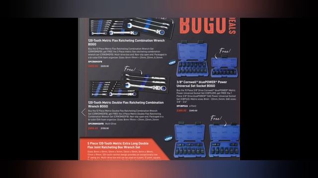 Cornwell Tools April 2024 Flyer They got you suckas!! смотреть онлайн