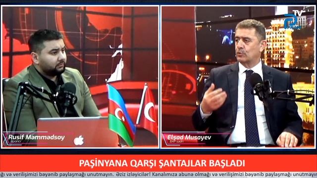 Paşinyana qarşı şantajlar başladı. TƏCİLİ EFİR- Elşad Musayev ilə QIRMIZI MASA смотреть онлайн