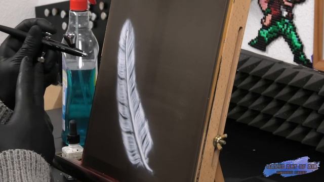 Airbrush Tutorial Ferder auf Glass (4k/60FpS) DE Audio/ENG SUB смотреть онлайн