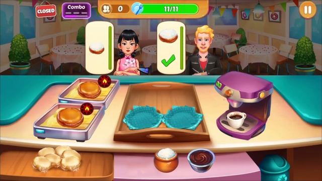 Kitchen Craze: Free Cooking Games & kitchen Game (Gameplay Android) смотреть онлайн