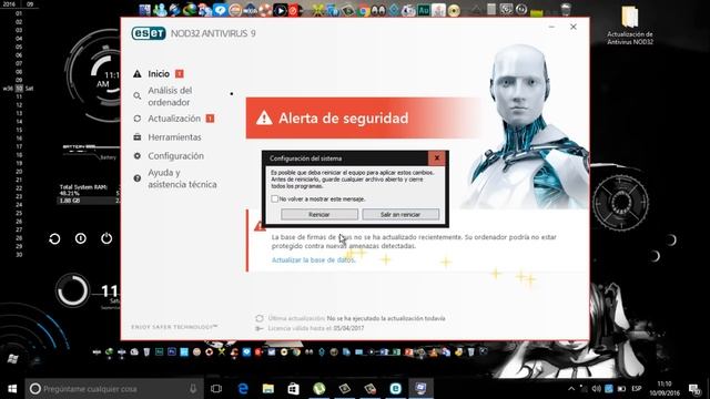 Como Actualizar Manualmente Antivirus NOD32 2016 смотреть онлайн