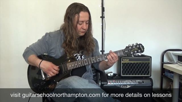 Jazzy Blues - Guitar School Northampton смотреть онлайн