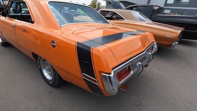 Hemi Orange 1970 Dodge Dart Swinger 340 4 Speed смотреть онлайн