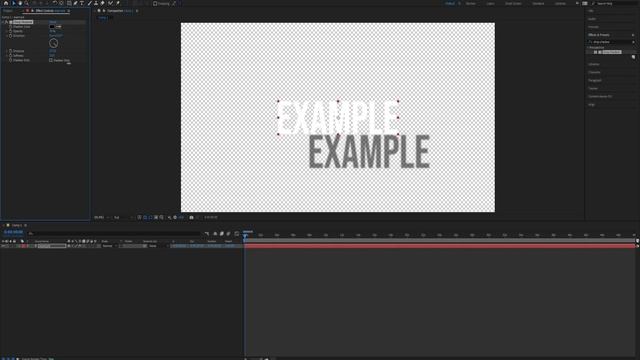 How to Add Drop Shadow in After Effects смотреть онлайн