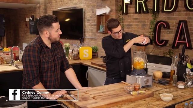 Jalapeño Mac 'n' Cheese.... Vegan Style! | Sorted Food смотреть онлайн