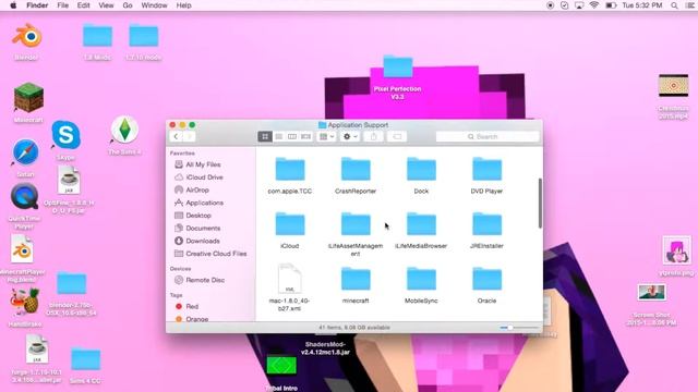How to download Minecraft texture/resource packs for Mac| Works for Windows| ☾Cialaxy ☽ смотреть онлайн