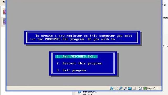 DHPOS Running under DOS7.10 and Mini Windows 3.11 - from a ghost image. смотреть онлайн