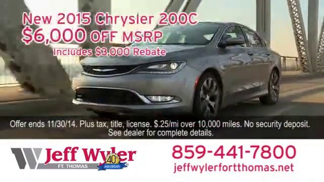 2015 Jeep Wrangler Dodge Caravan Chrysler 200C RAM1500 Big Finish Event! смотреть онлайн