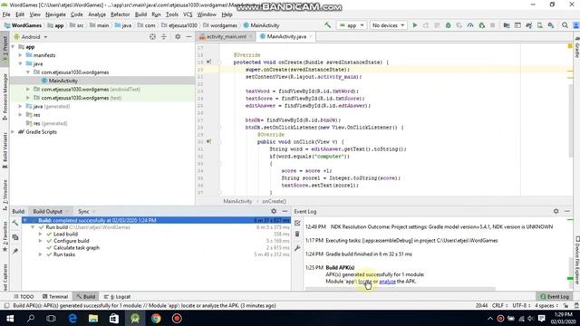 Android Studio Word Games Part 3 смотреть онлайн