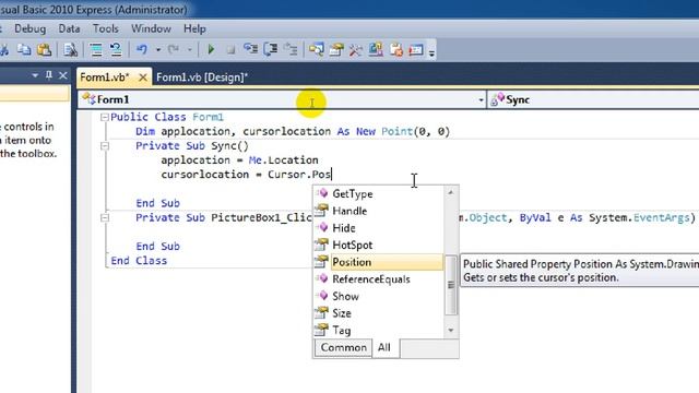 [Tutorial 1]- HOW TO MOVE BORDERLESS FORM in Visual Basic смотреть онлайн
