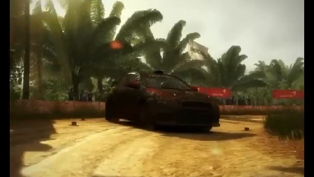 Colin McRae Dirt 2 (PC gameplay, max settings) Malaysia Rally смотреть онлайн