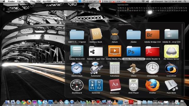 Mac OS X Snow Leopard - Stacks demonstration смотреть онлайн