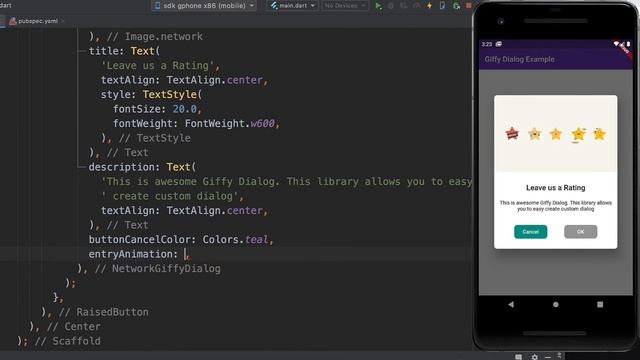 Flutter Animated Giffy Dialog Box | Package of the week🎁 смотреть онлайн