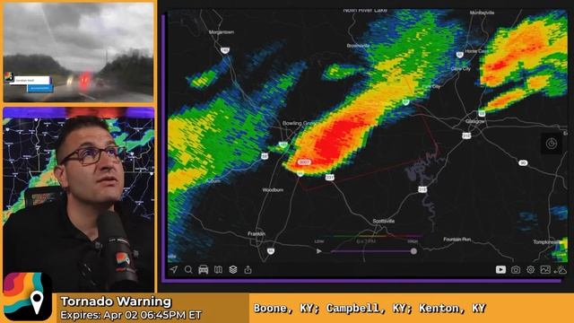 LIVE Severe Weather Coverage | Meteorologist In-Studio & Storm Chasers on the Ground смотреть онлайн